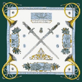 Foulard de l'Ecole Nationale des Eaux et Forêts